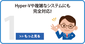 Hyper-Vや複雑なシステムに完全対応